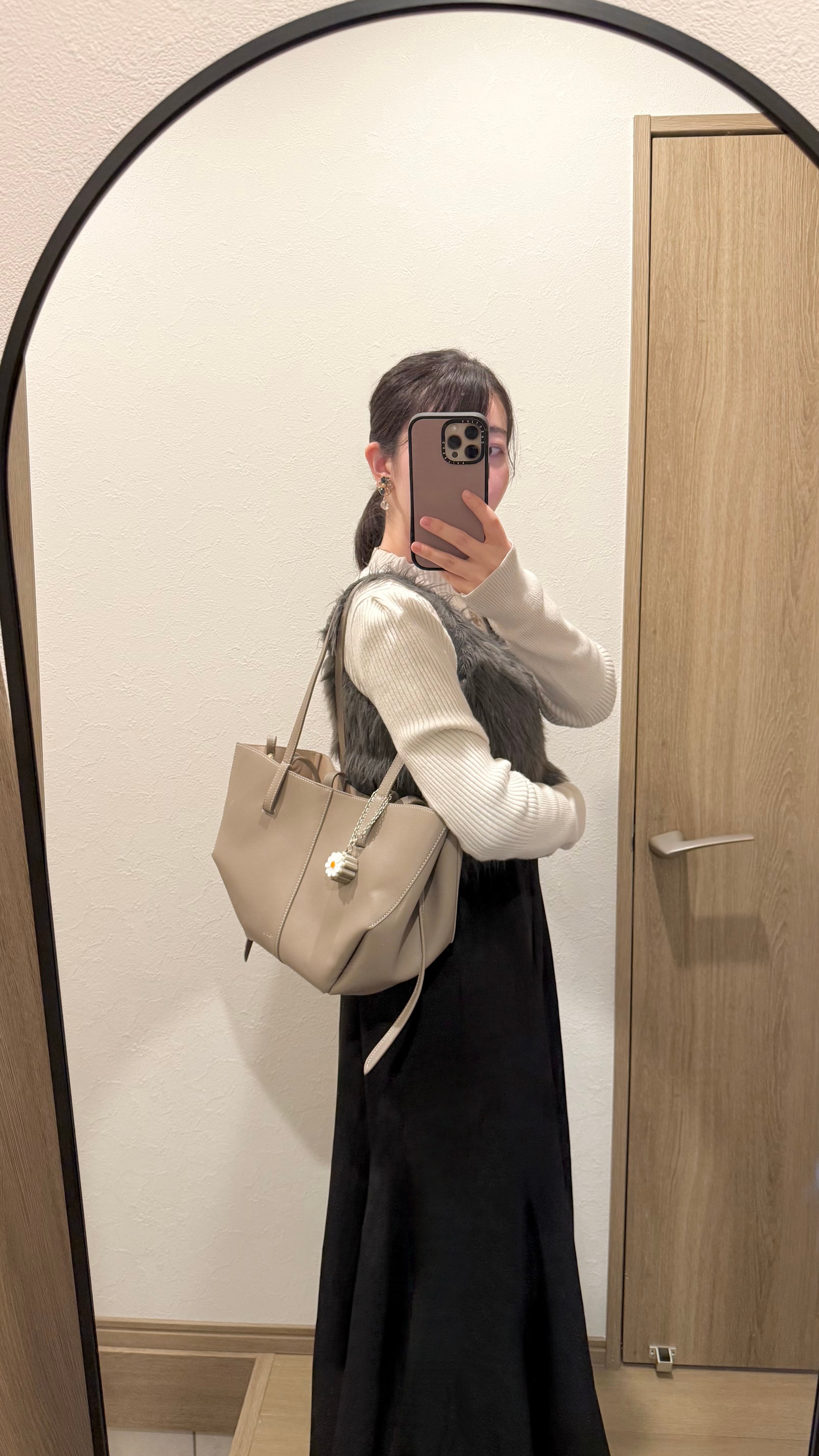 オリジナル商品【シャンパングレージュ】マーガレットクリッカーの