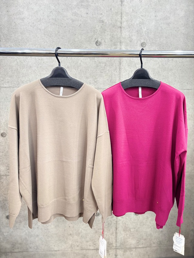 【送料無料】DigniteCollier(ディニテコリエ)  エリートストレッチPO プルオーバ ニット 手洗い可能 80256100