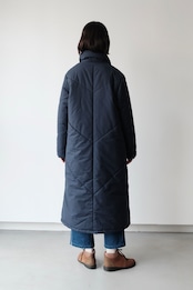 Navy padded ski coat