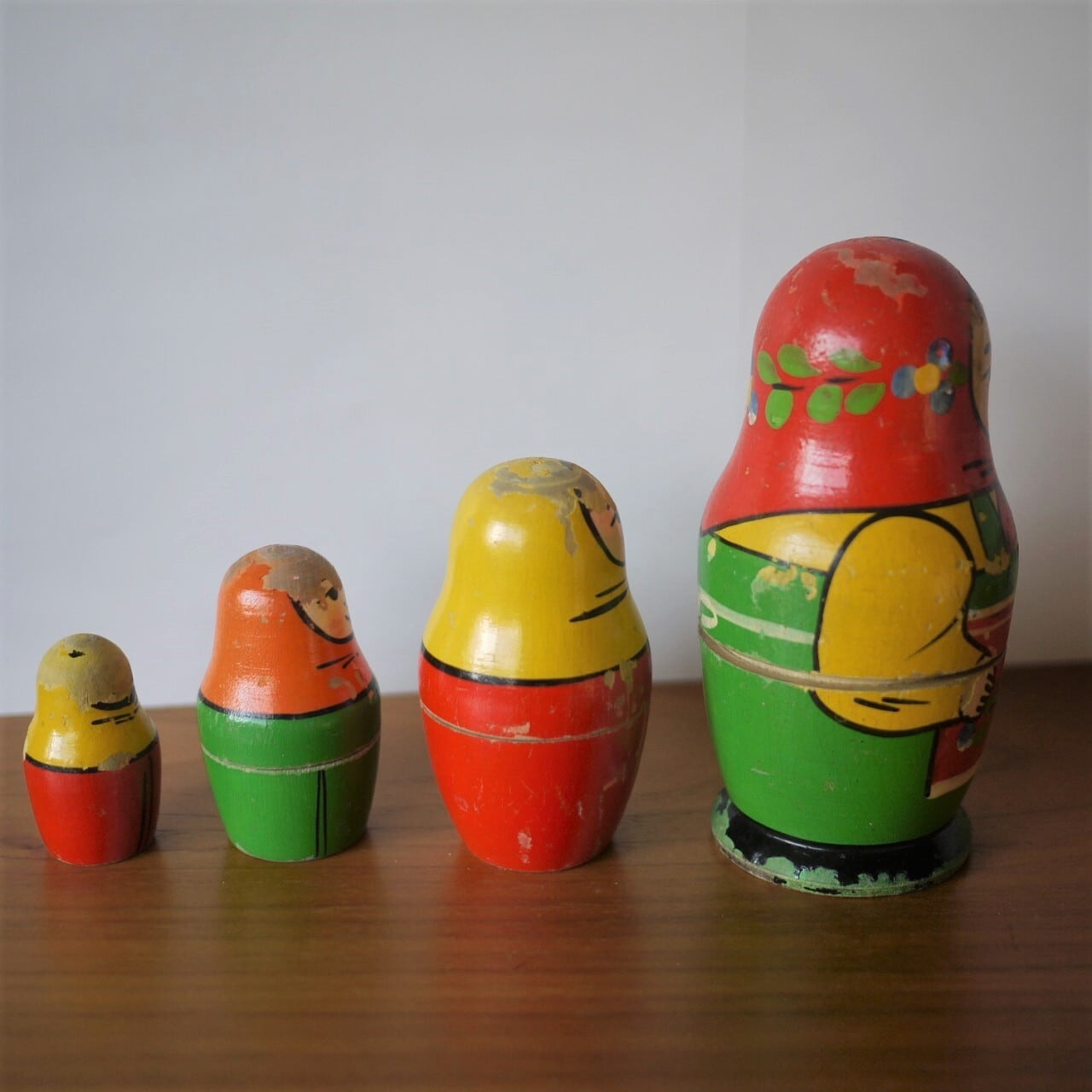 マトリョーシカ4個組 セルギエフ・パサード ソ連ロシアCCCP | こりす