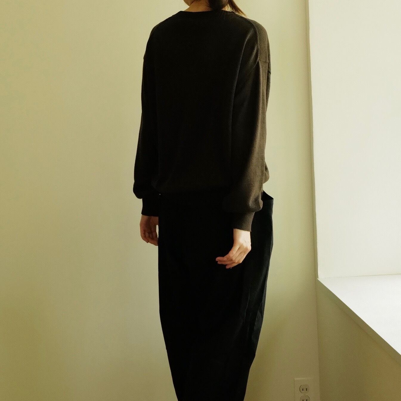 WIRROW |Linen silk knit pullover | HJ GALLERY WIRROW |Linen silk knit pullover | HJ GALLERY
