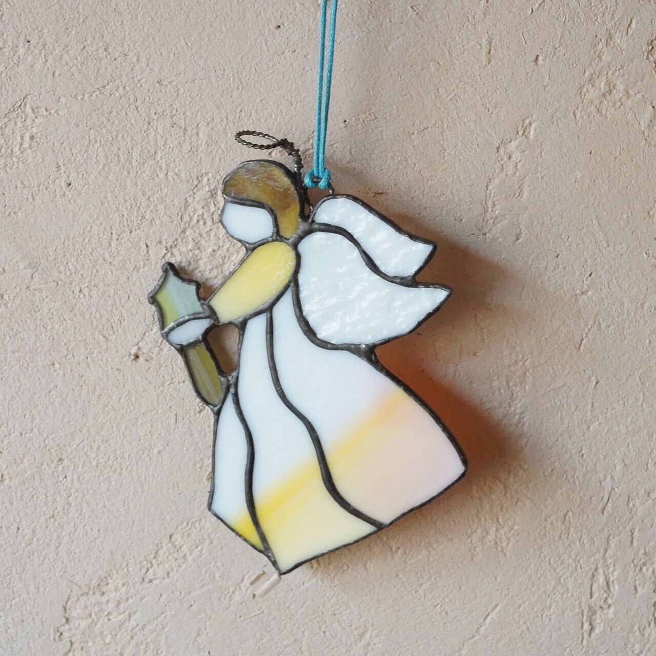 【森中 美佐江】ステンドグラスの天使