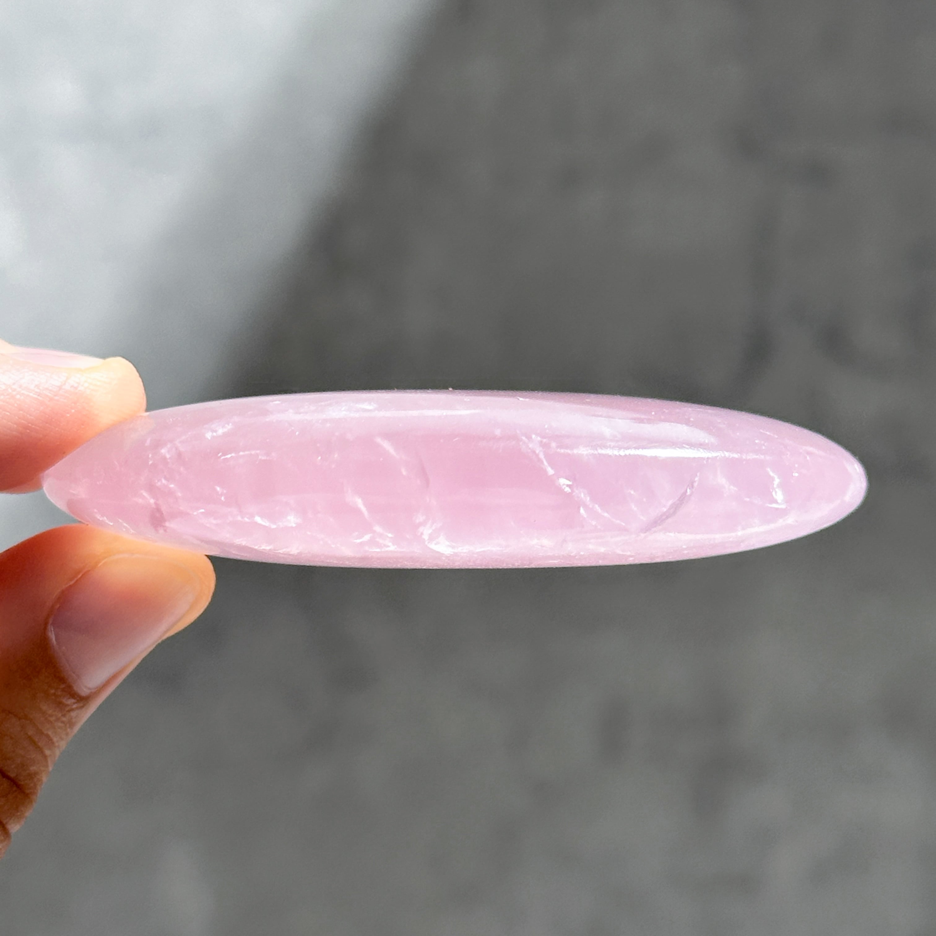 ローズクォーツ パームストーン12◇ Rose Quartz ◇ 天然石・鉱物