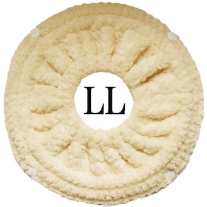 エステバスボール【LLサイズ専用】ふわリング（アイボリー）　 [LL size] fluffy ring  [ivory color]