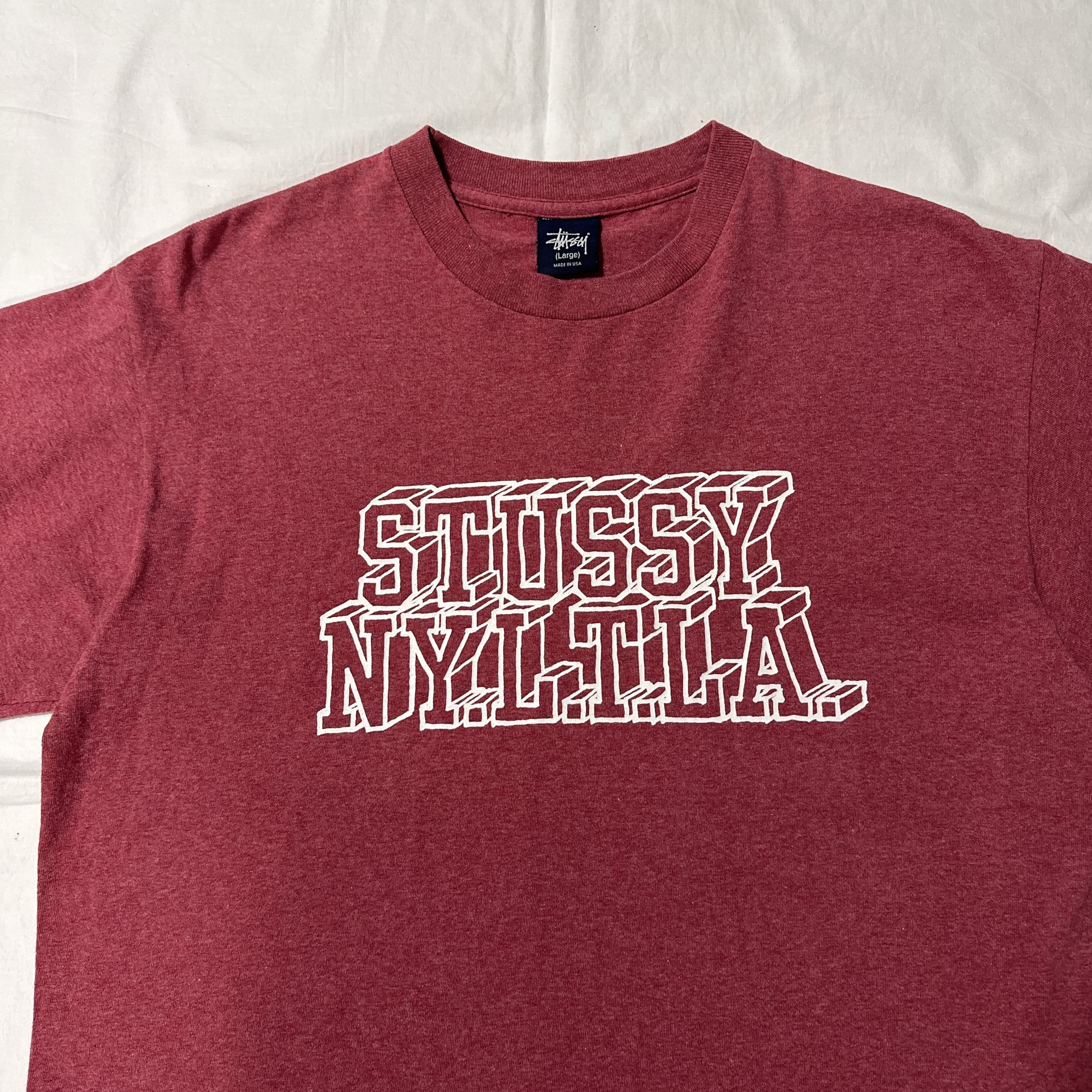 made in USA    stussy 90s スティューシー　Tシャツ　L
