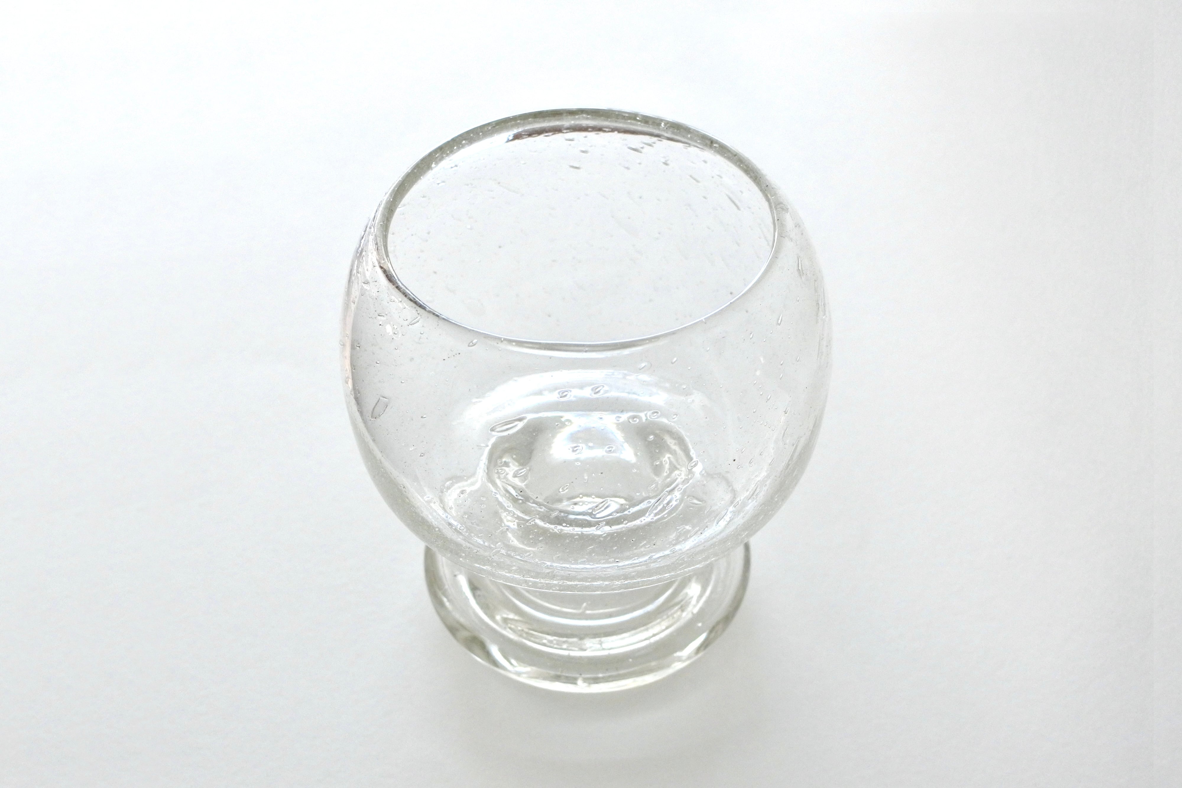 vintage ARABIA NUUTAJÄRVI SARGASSO N420 clear vase / ヴィンテージ