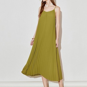 Pleated Flower Dress / プリーツ フラワー ワンピース