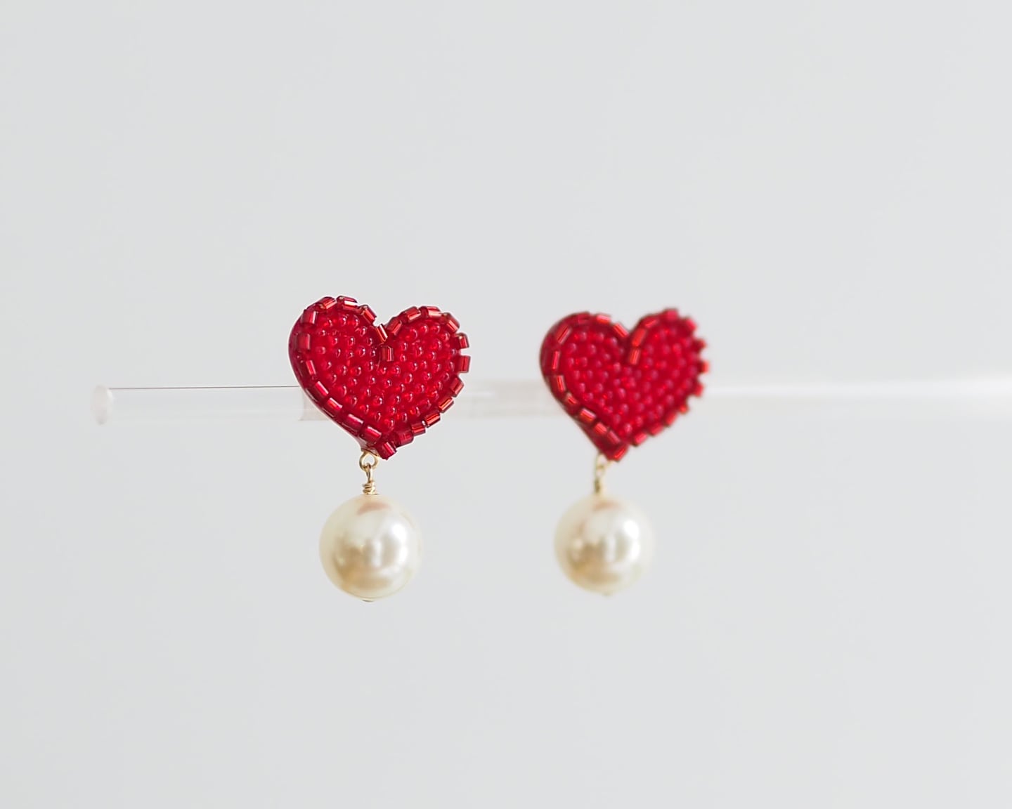 Tiny Heart タイニーハート パールピアス・イヤリング｜5colors | LA COET