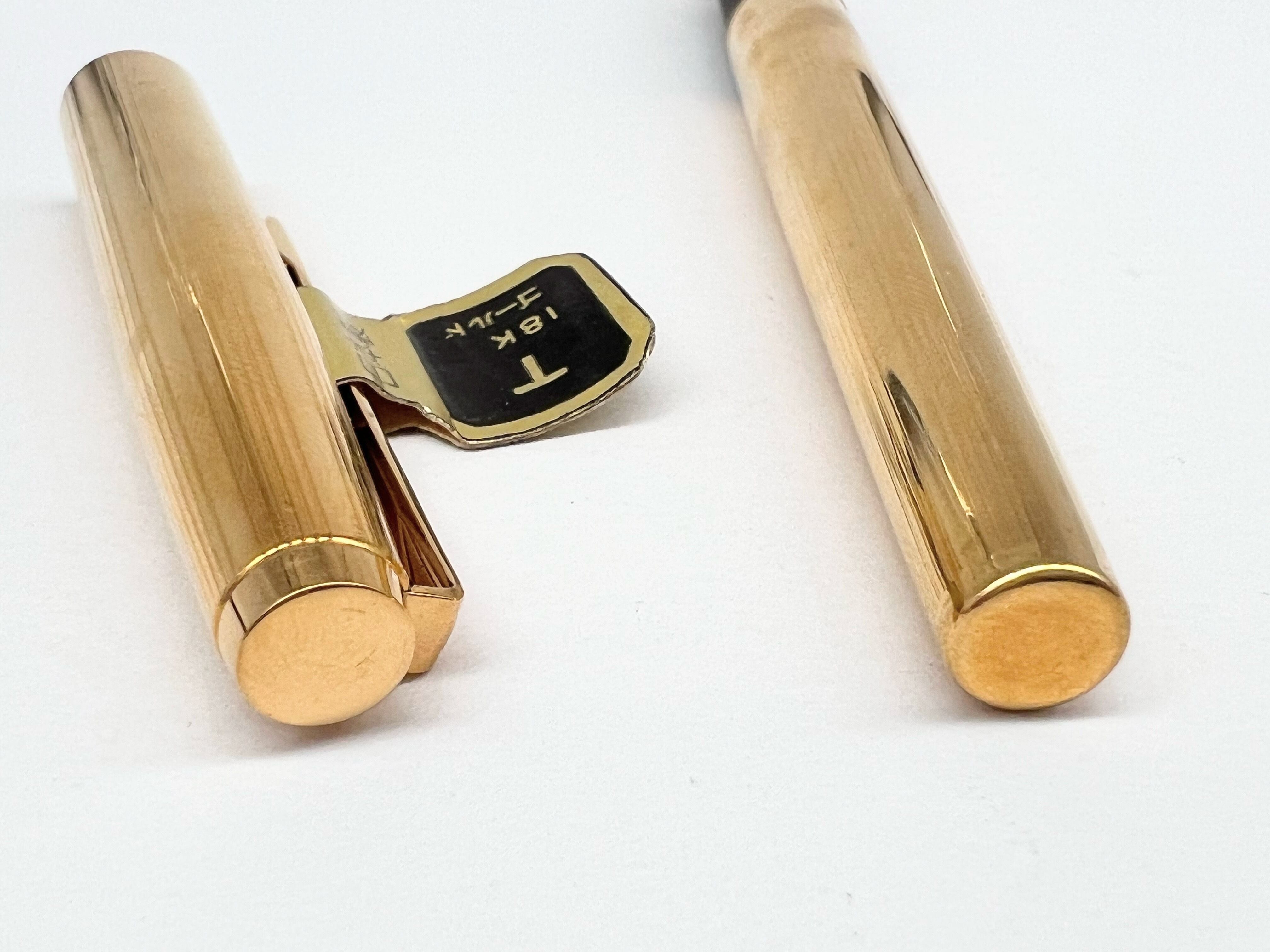 1975 パイロット T R14K ゴールド PILOT T R14K （中字） 18K