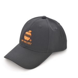 毒林檎PANEL CAP   BLACK＋ORANGE