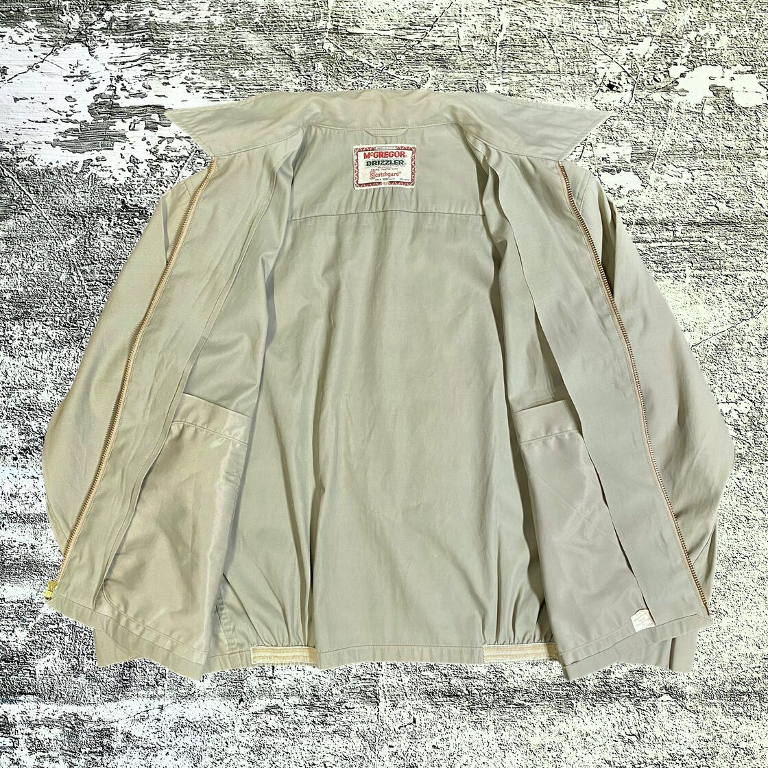 レアカラー 60s McGREGOR Drizzler ドリズラージャケット カーキ 42  