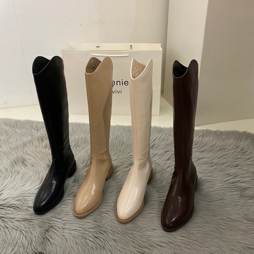 ロングブーツオータムウィンター 靴 シューズ コットン 秋物 冬物 ブテｲックレデｲー30733997236