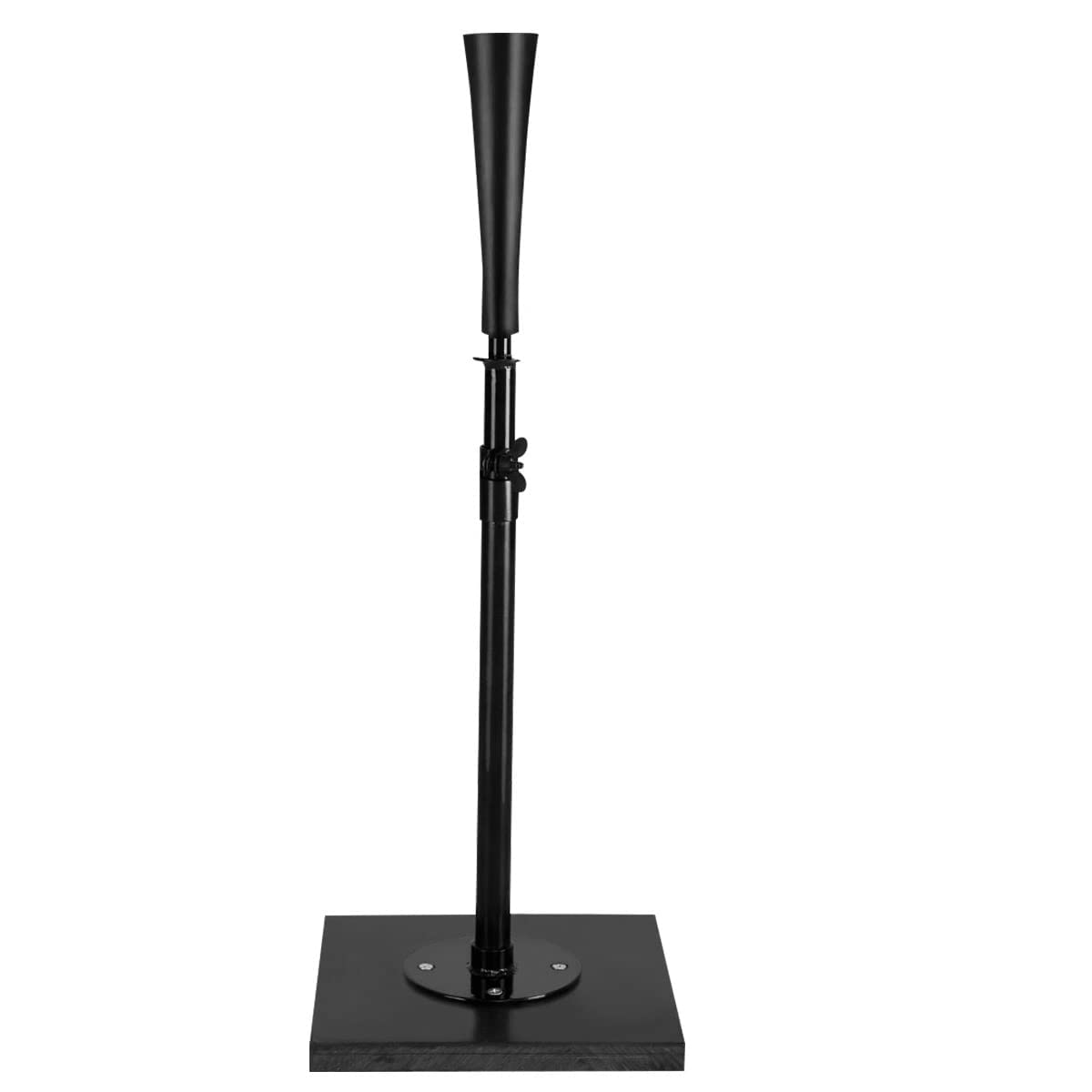 GYMAX バッティングティー バッティング練習道具 野球バッティング 野球バッティング練習用品 野球練習 置きティー 63.5~91.5cm 高さ調節可能 バッグなし