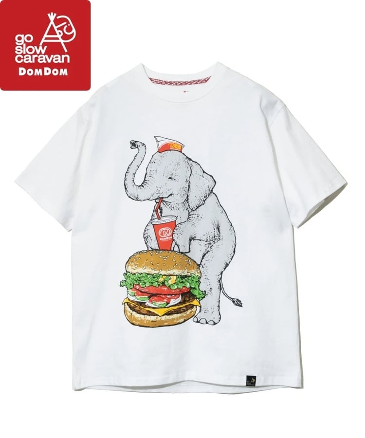 go slow caravan ゴースローキャラバン tシャツ 【DOMDOM×GSC