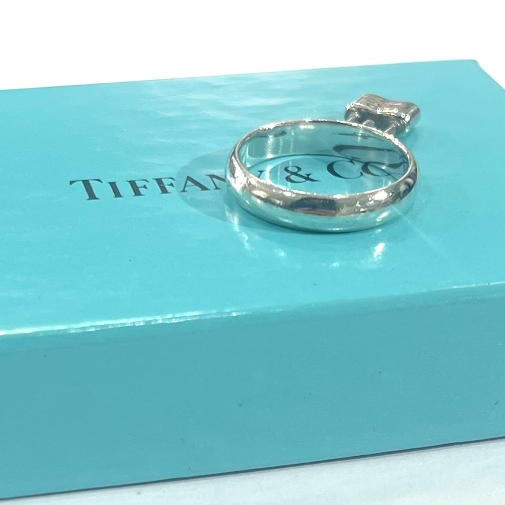 希少【TIFFANY&CO.】【13.5号】 2691 カデナロック指輪 スターリング