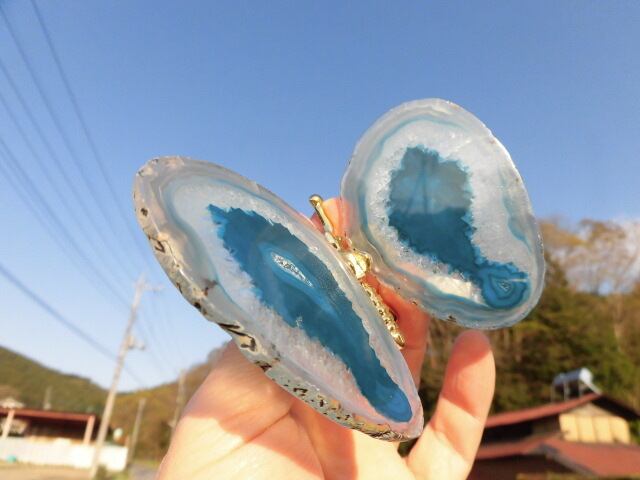 【瑪瑙】　ゴージャス蝶々　no.4