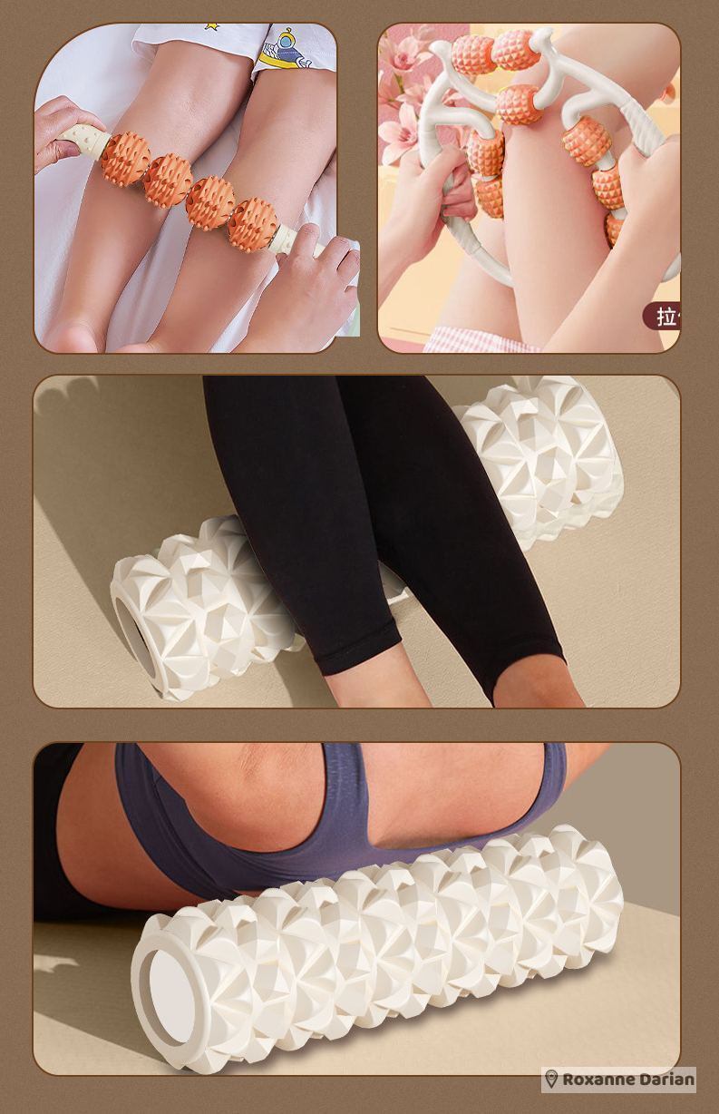 セルフマッサージ ボディケアローラー 3点セット ボディケア