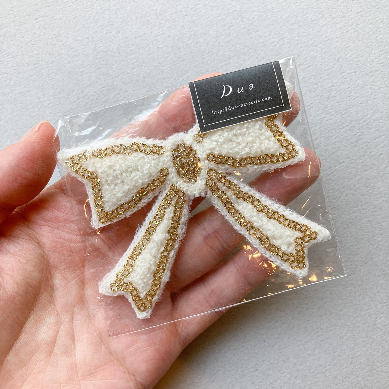 ふわふわリボンモチーフ | Dua-アクセサリーパーツショップ