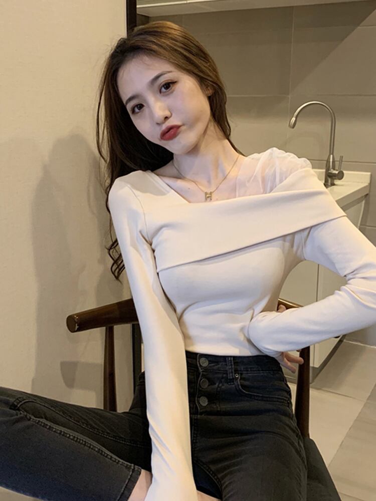 ブラウス オータムウィンターシャツ 大人ガーリー スウィート キュート カジュアル 秋物 冬物 試着室81469220775