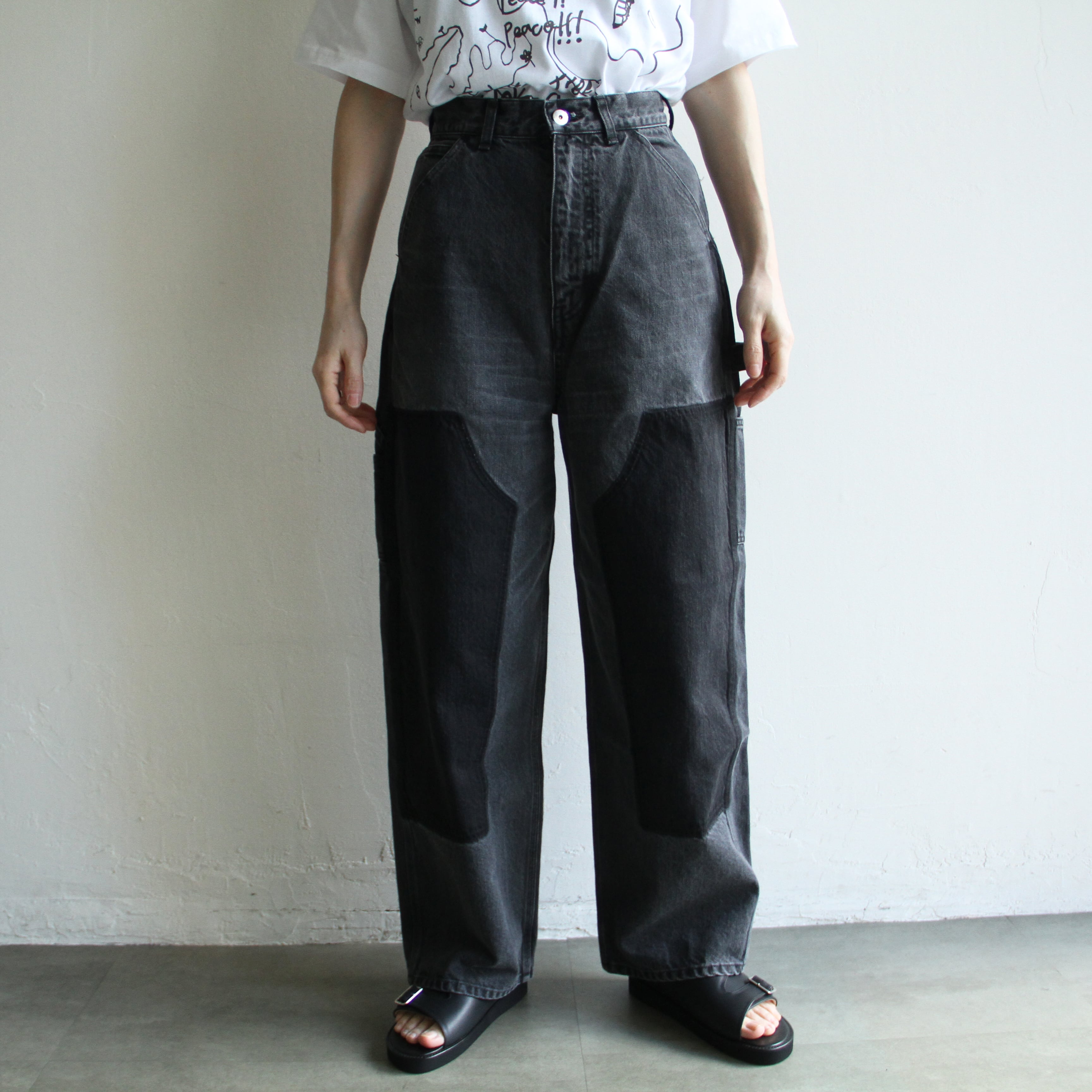 INSCRIRE【 womens 】 Double Knee denim pants | Terminal