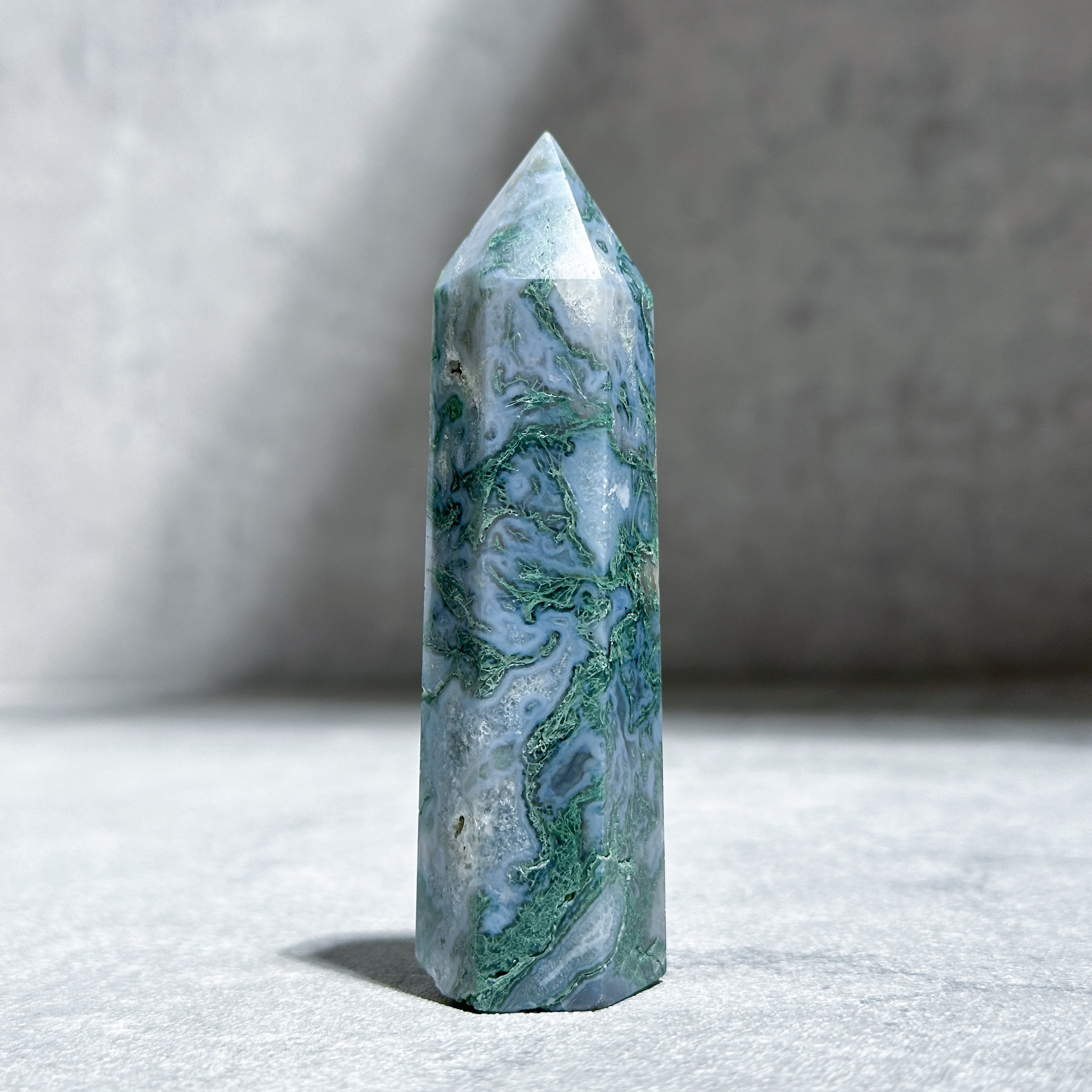 モスアゲート タワー22◇ Moss Agate ◇天然石・鉱物・パワーストーン