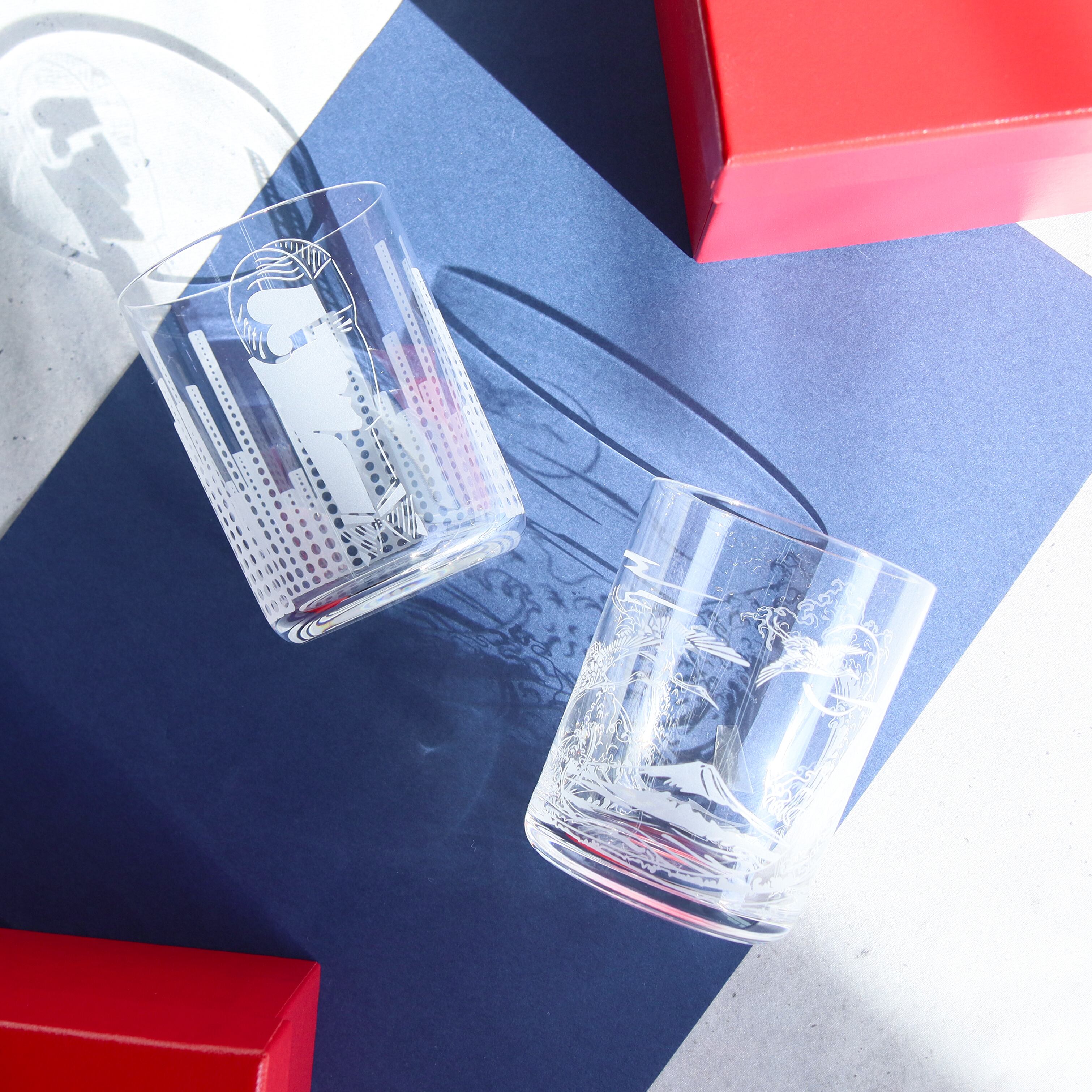 New BACCARAT バカラ レジェンド ニューヨーク 1934 / 東京 1878 タンブラー グラス 300ml 廃盤 希少 クリスタルガラス 2811786 2812651 新品
