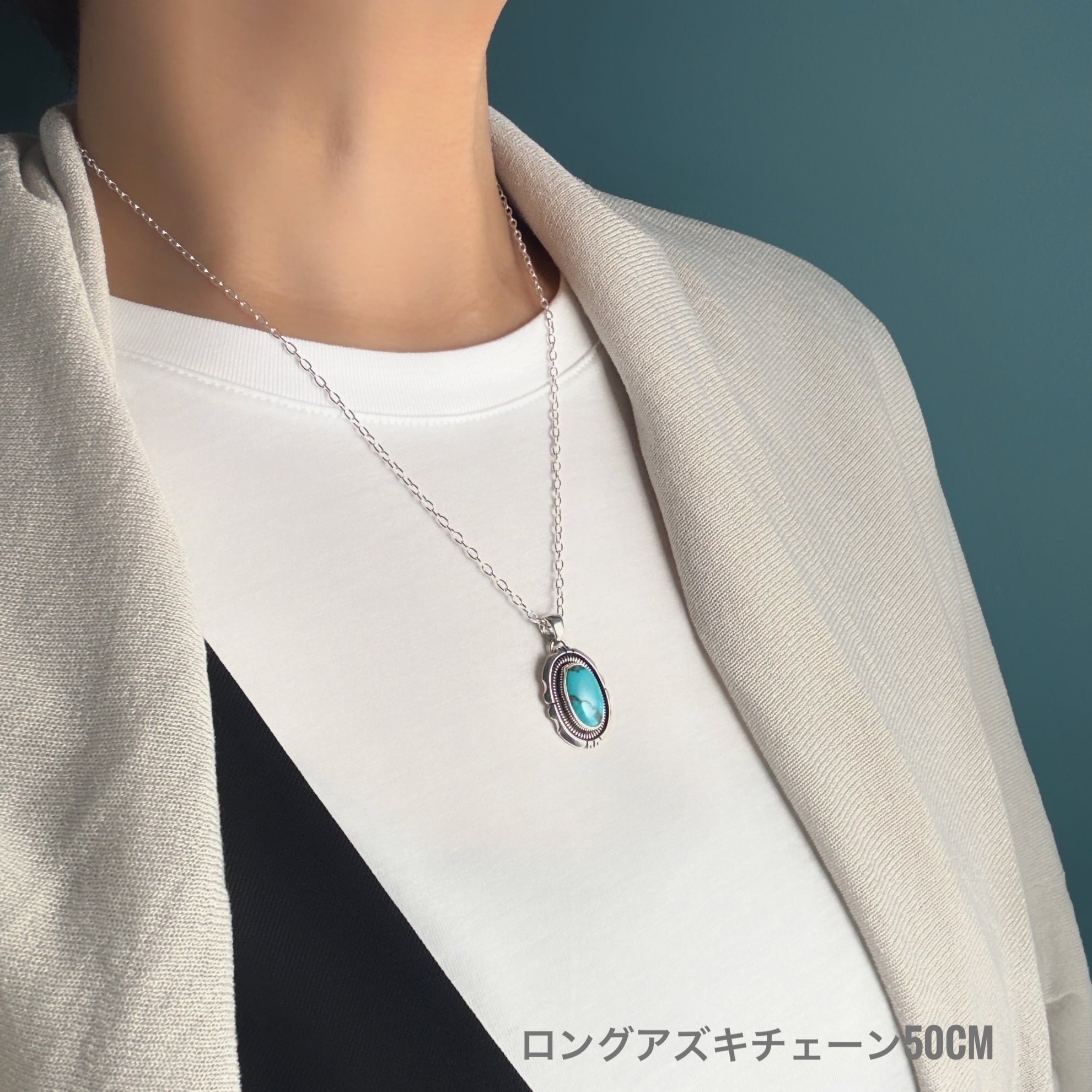 Indian Jewelry 》【各一点物】ビスビー ターコイズ スタンプワーク