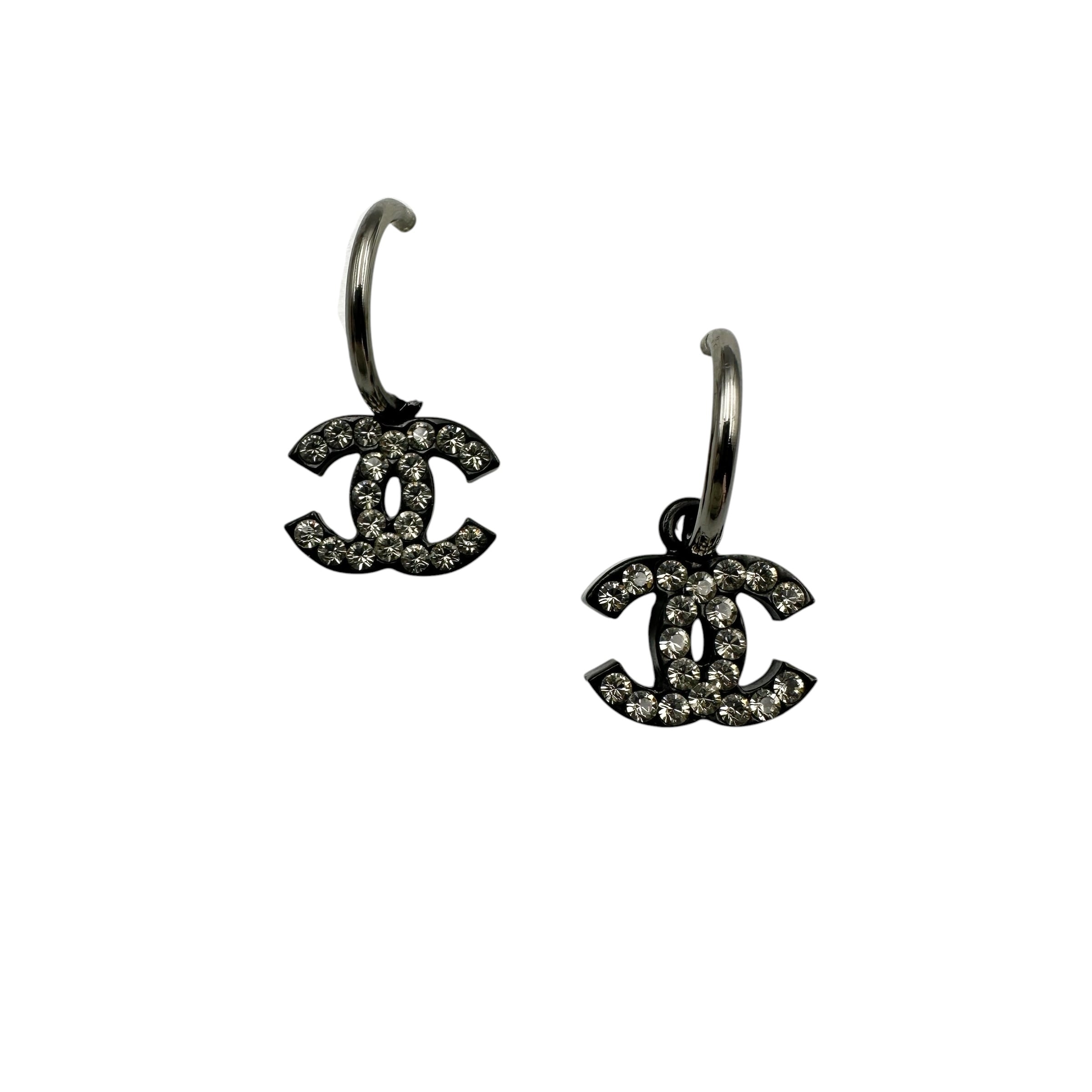 CHANEL シャネル ラインストーン ピアス 17623-202502 | rean
