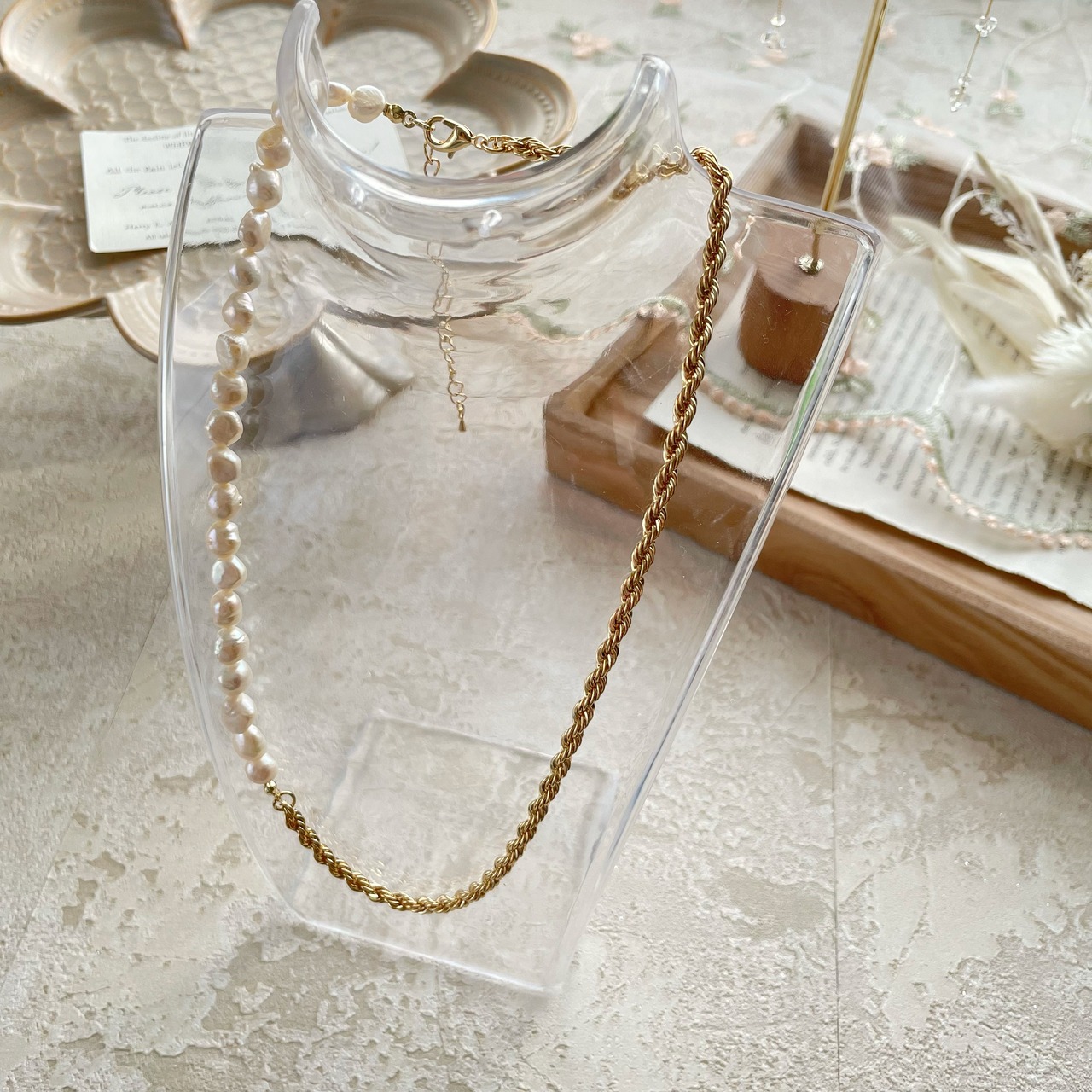 【1個】24時間限定予約販売♪ネックレストルソー クリア