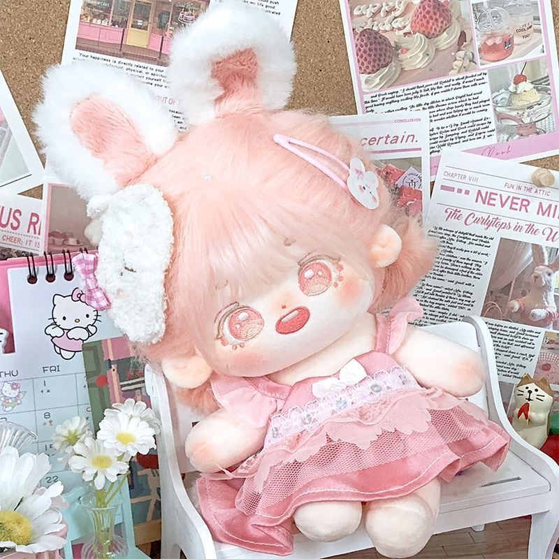 2点セット ミニ洋服 20cm 着せ替えぬいぐる服 いちごのムース 2点セット ミニ洋服 20cm 着せ替えぬいぐる服 いちごのムース