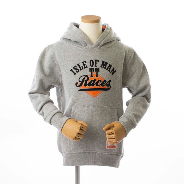 Kids TT パーカー グレイ