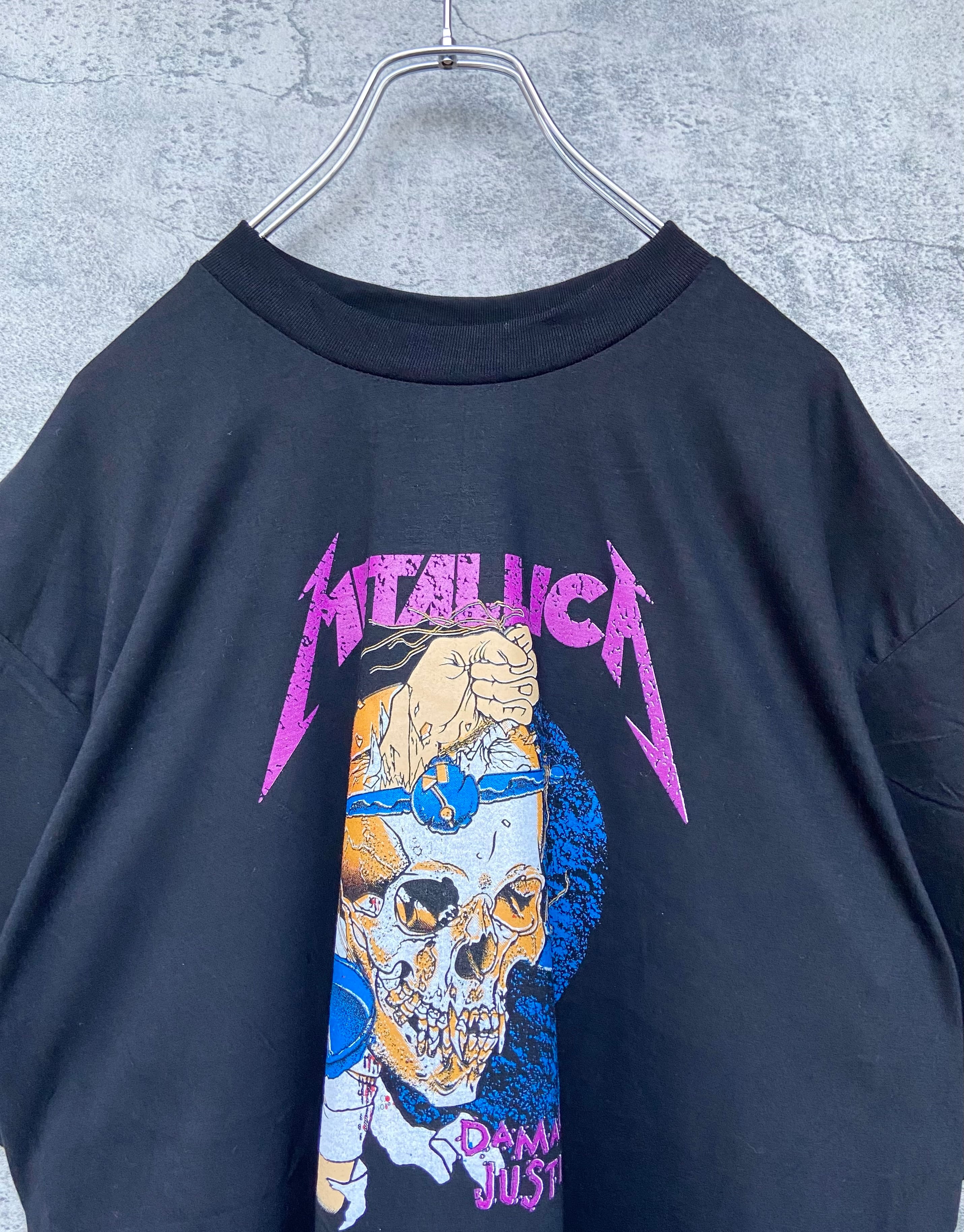 METALLICA Tシャツ　ブラック　バンドTシャツ　USA製　メタリカ