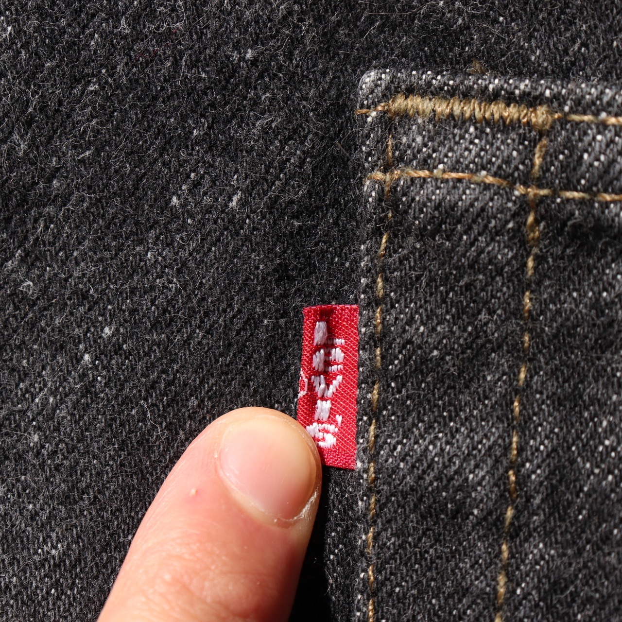極美品 33×32 Levi’s 501 先染め USA 91年 毛羽立ち ブラックデニムパンツ