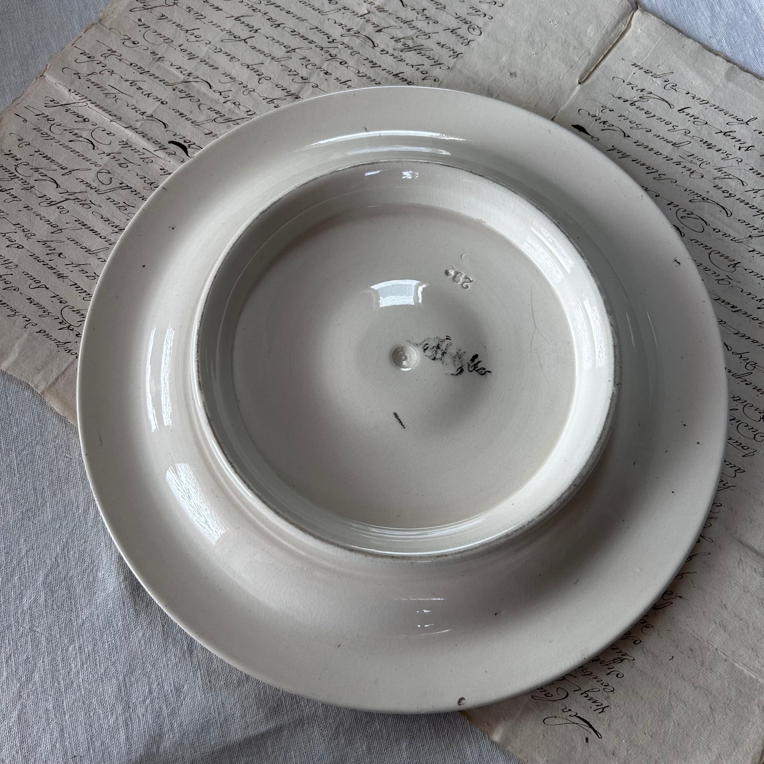 フランスアンティーク】 SARREGUEMINES （サルグミンヌ）Sarreguemines