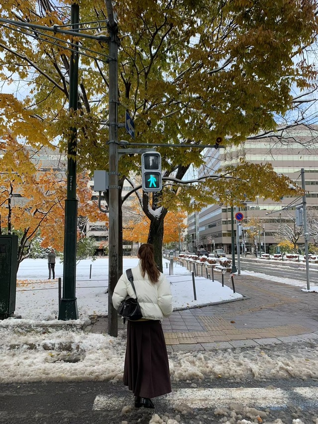 (予約) LIFFEY / Winter wool pleats skirt 2color