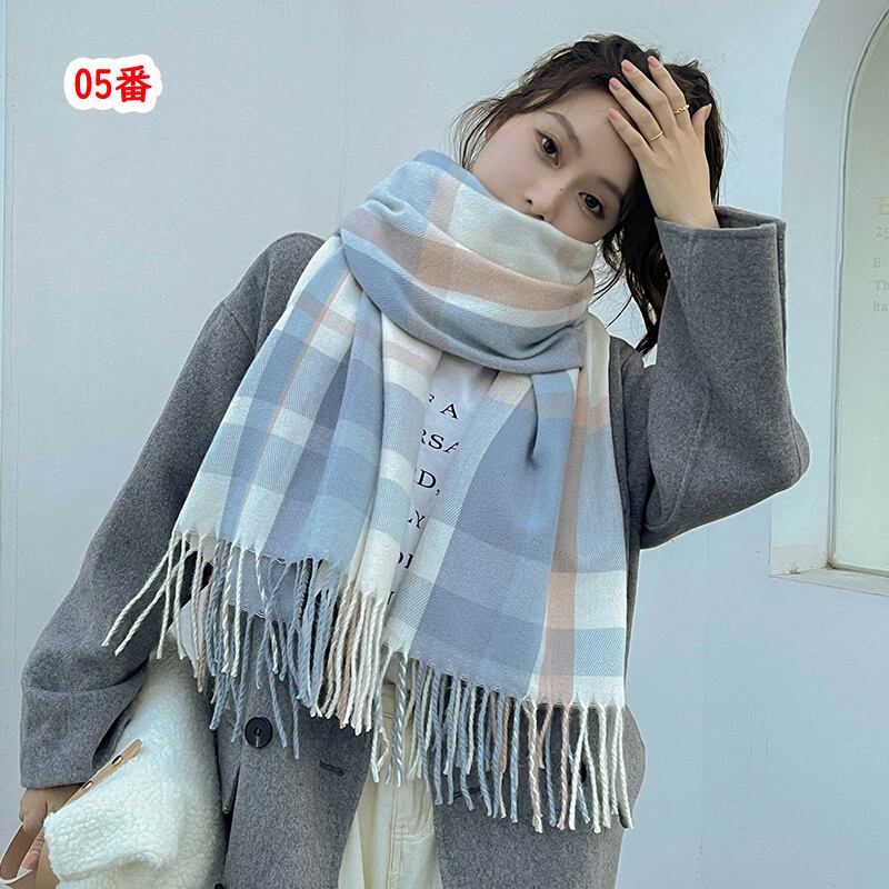 マフラー 全16色展開 可愛い 暖かい チェック柄 合わせやすい 実用性 冬 肩掛け ストール 男女兼用 Miyabigo マフラー 全16色展開 可愛い 暖かい チェック柄 合わせやすい 実用性 冬 肩掛け ストール 男女兼用 Miyabigo