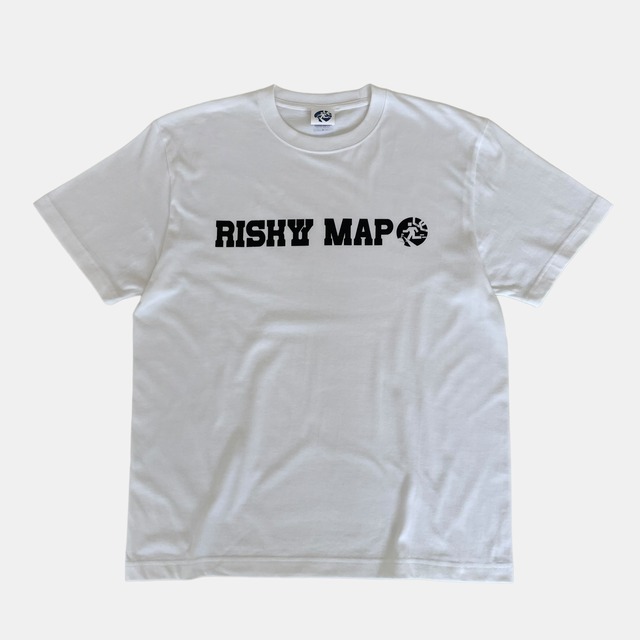 RISKYY MAP - Basic Logo T-shirts Black,White