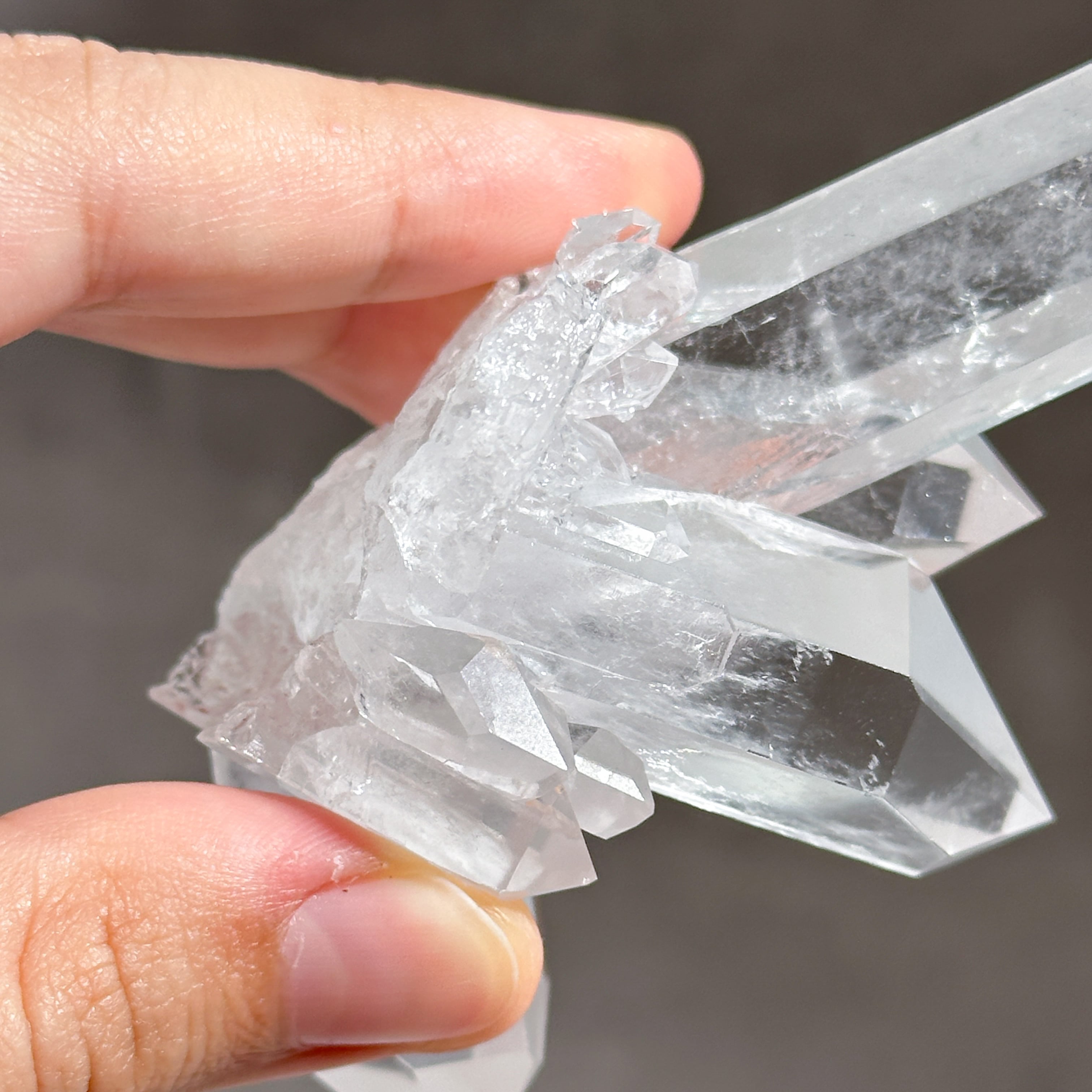 ゼッカ産水晶クリアクォーツ クラスター92◇ Clear Quartz ◇天然石