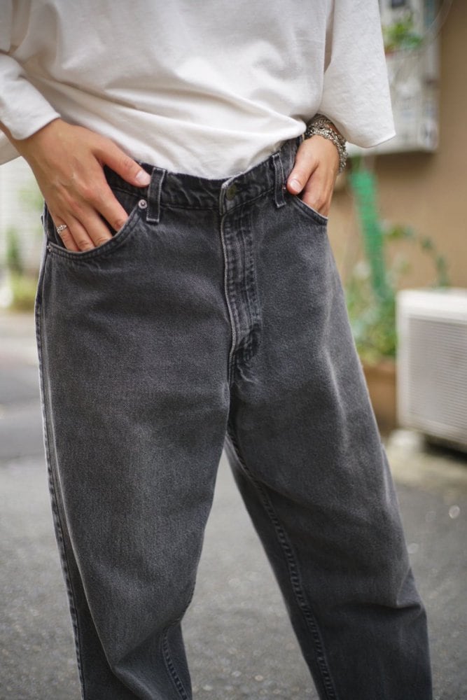Levis 553 Black [Levis 553-1759 Made in USA] [1990s-] Vintage