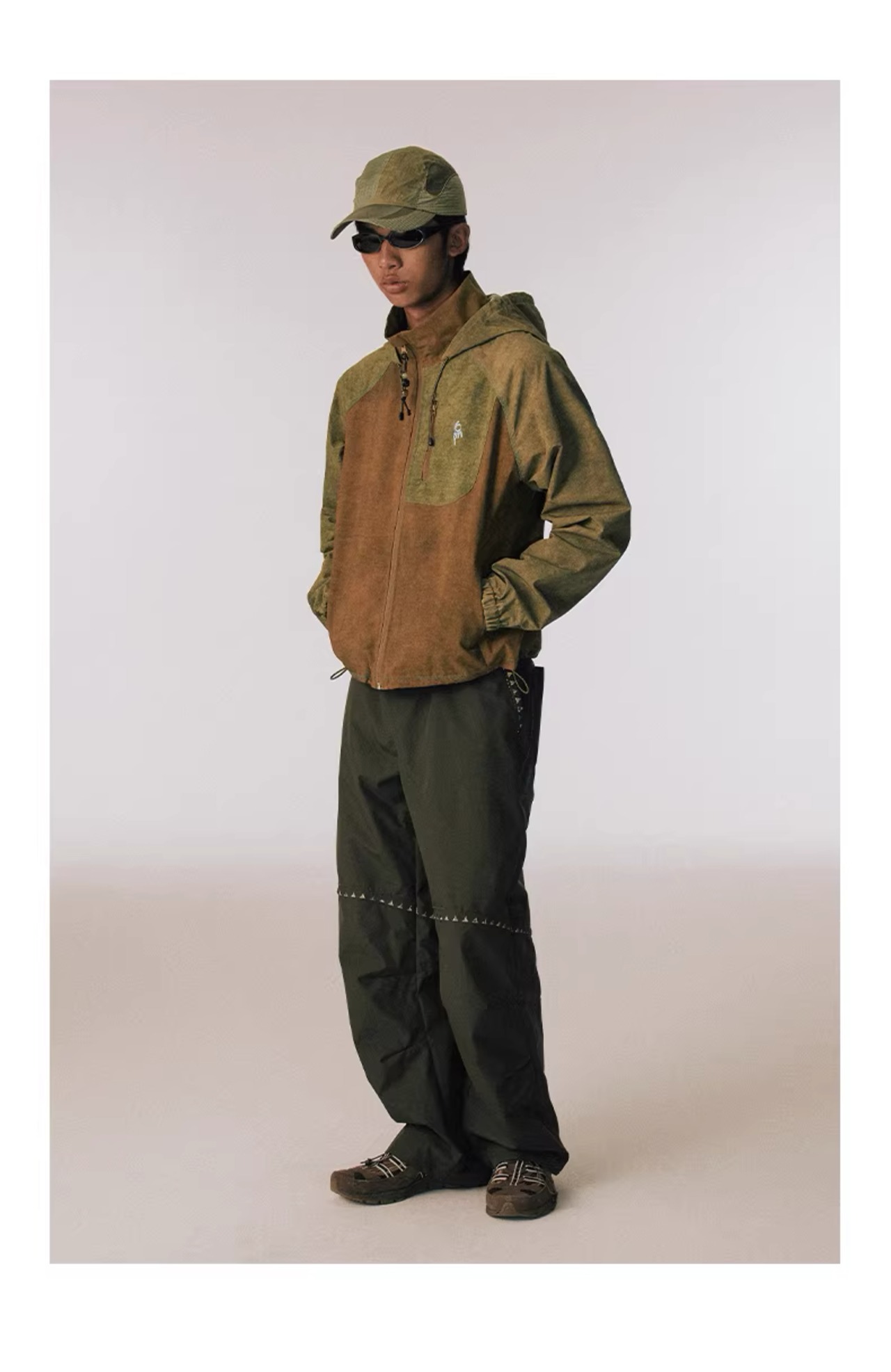 CONP Tie-Dye Nylon Hooded Jacket