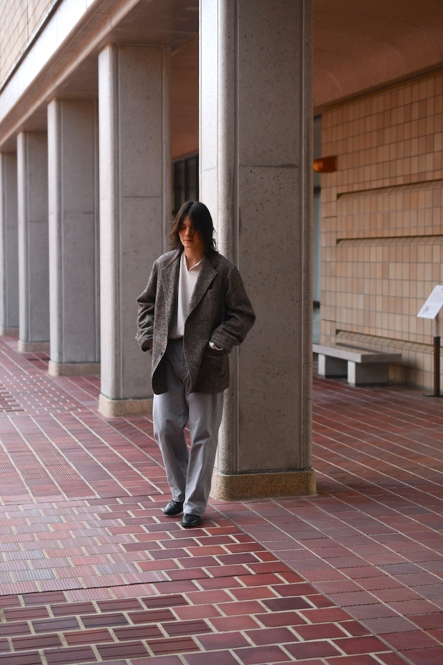 CIOTA / Exclusive Denim Slacks (Light Gray)