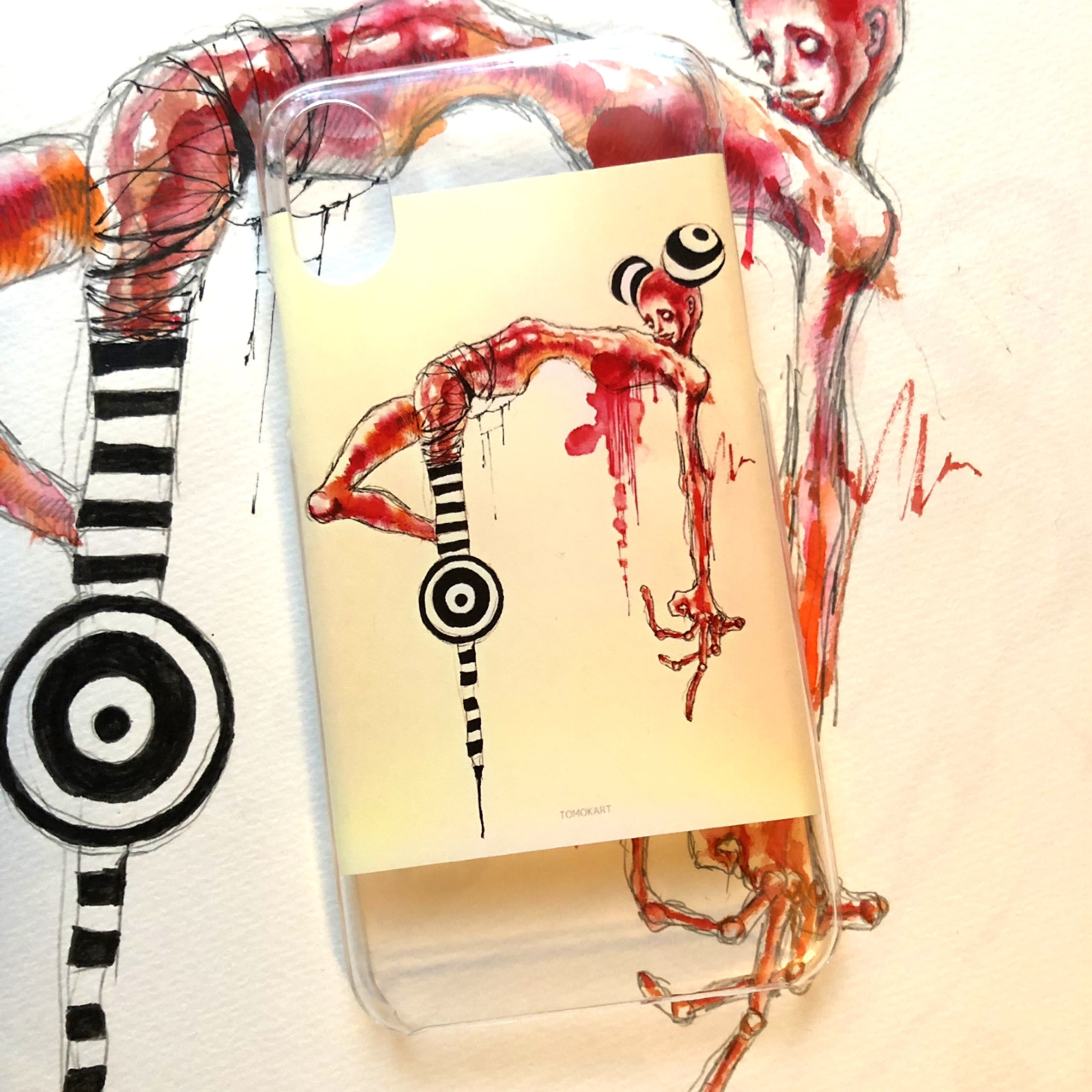 水彩画　自作画　真作　イラスト 水彩画自作画真作イラスト