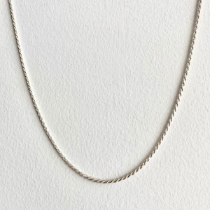 【SV1-27】20inch silver chain necklace