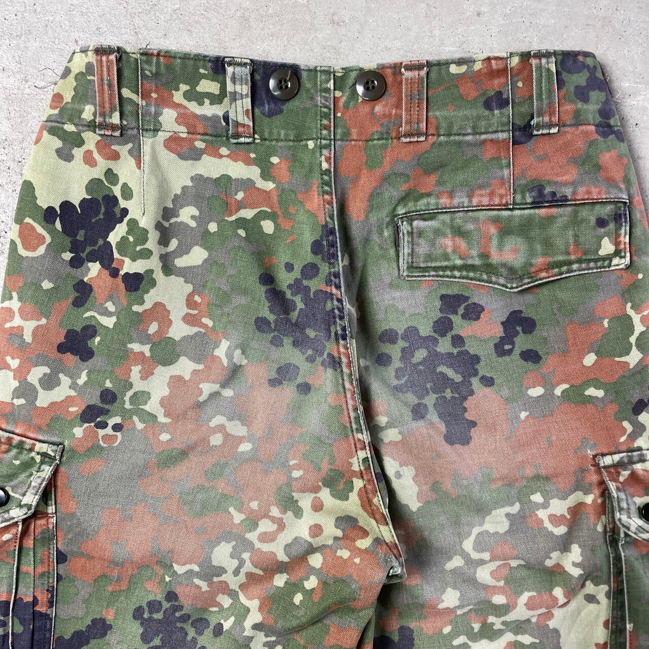 00年代 ドイツ軍 フレクターカモ カーゴパンツ メンズW31相当 古着 00s 