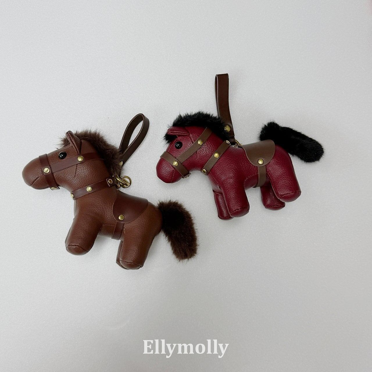 【予約】ELLY MOLLY Horse keyring