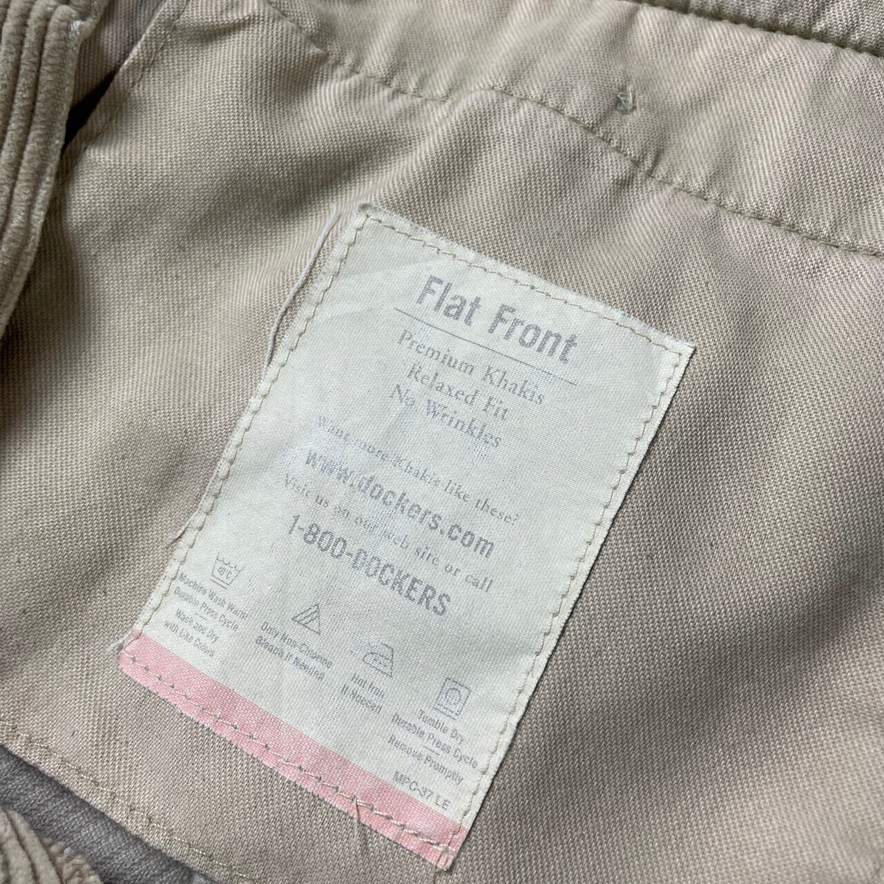 90年代 DOCKERS ドッカーズ コーデュロイパンツ 太畝 ワイド メンズW36 古着 90s Khakis ヴィンテージ VINTAGE  ベージュ 【コーデュロイパンツ】/ベージュ | cave 古着屋【公式】古着通販サイト