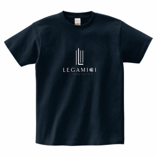 LEGAMICIオリジナルTシャツ/ネイビー