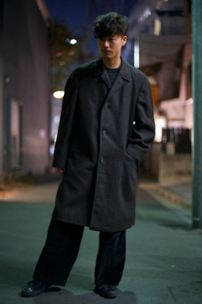 Lord Saxony] Vintage Tailored Wool Coat [1960s-] Vintage Tailored