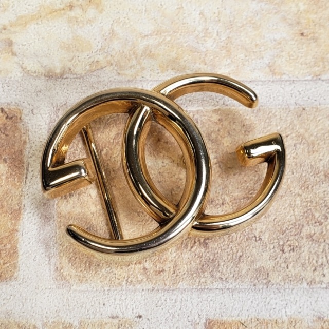 美品 オールドグッチ ☆ ヴィンテージ GG柄 レザー ベルト 65/25  