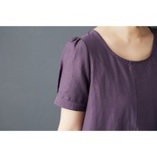 裾フリル リボン ワンピース  30057